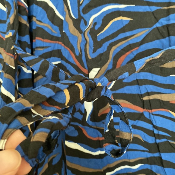 Avenue Women’s Dress Size 20 Color Ink Zebra New with Tag - Picture 5 of 6